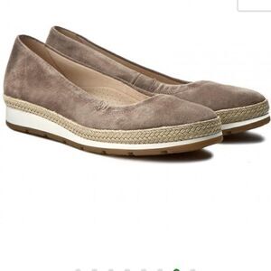 GABOR Wallaby Jute Espadrilles Loafers-7.5